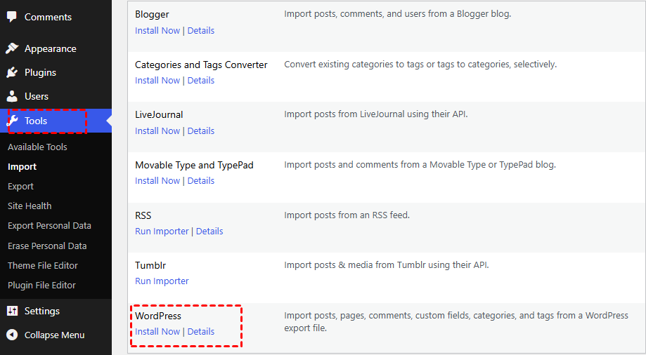 install-wordpress-tools
