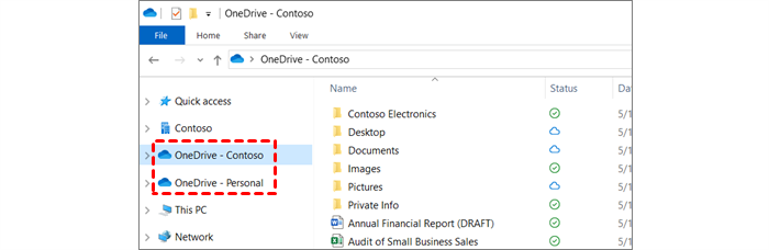 2 Ways to Use OneDrive Personal and Business on Same Computer