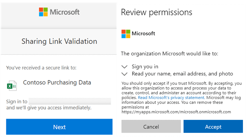 Sign In to Access Shared Files
