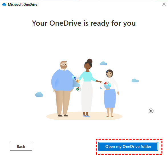 Open My OneDrive Folder