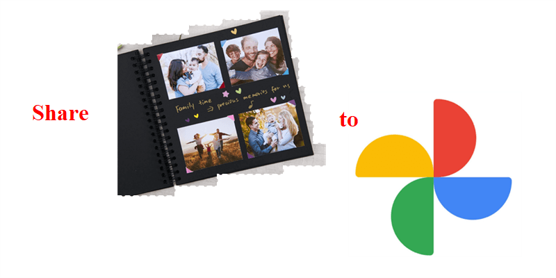 Share Album from iPhone to Google Photos