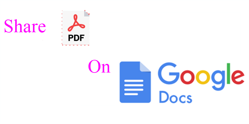 Share PDF on Google Docs