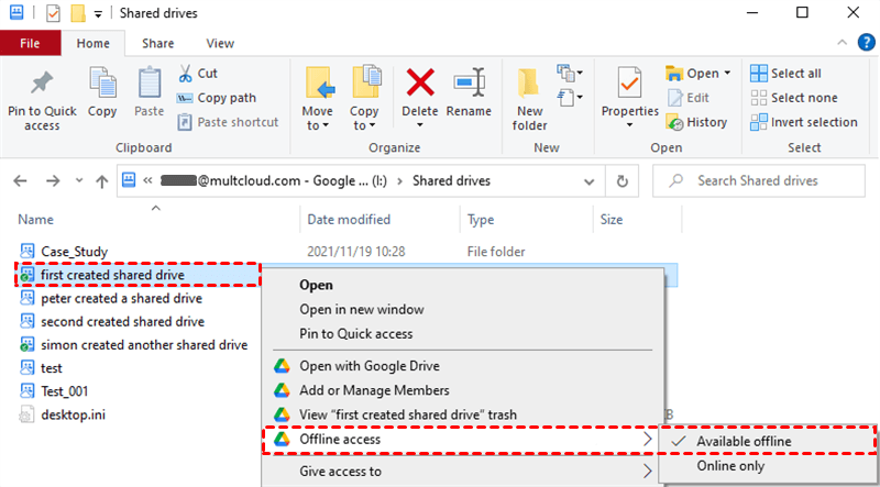 How to Turn on Offline Sync Google Drive