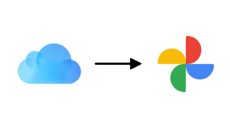 Transfer iCloud to Google Photos