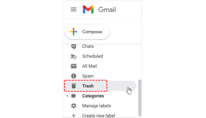 Empty Gmail Trash