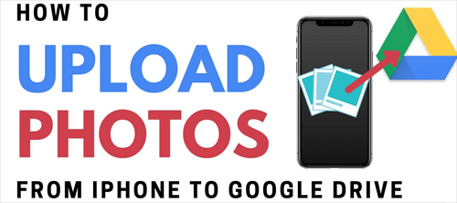 Import iPhone Photos to Google Drive
