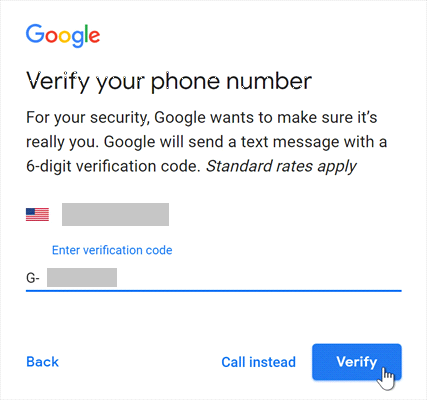 Verify Your Phone Number