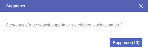 Vérifiez à nouveau pour supprimer de Google Drive