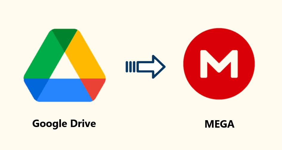 Google Drive vers MEGA