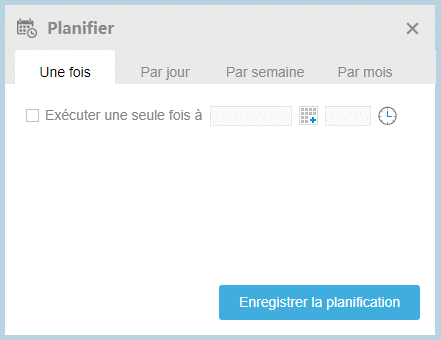 Planifier