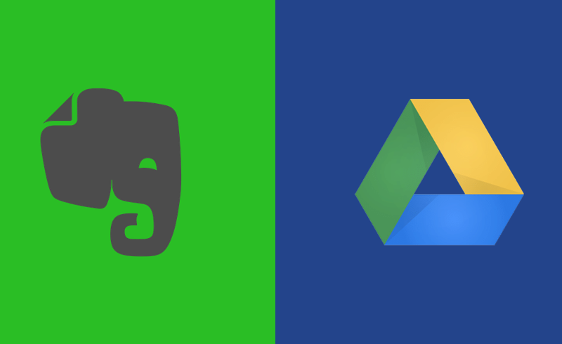 Transférer Evernote vers Google Drive