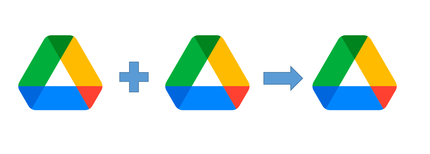 Fusionner deux Google Drive