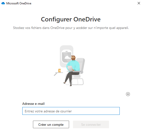 Se conncter à OneDrive