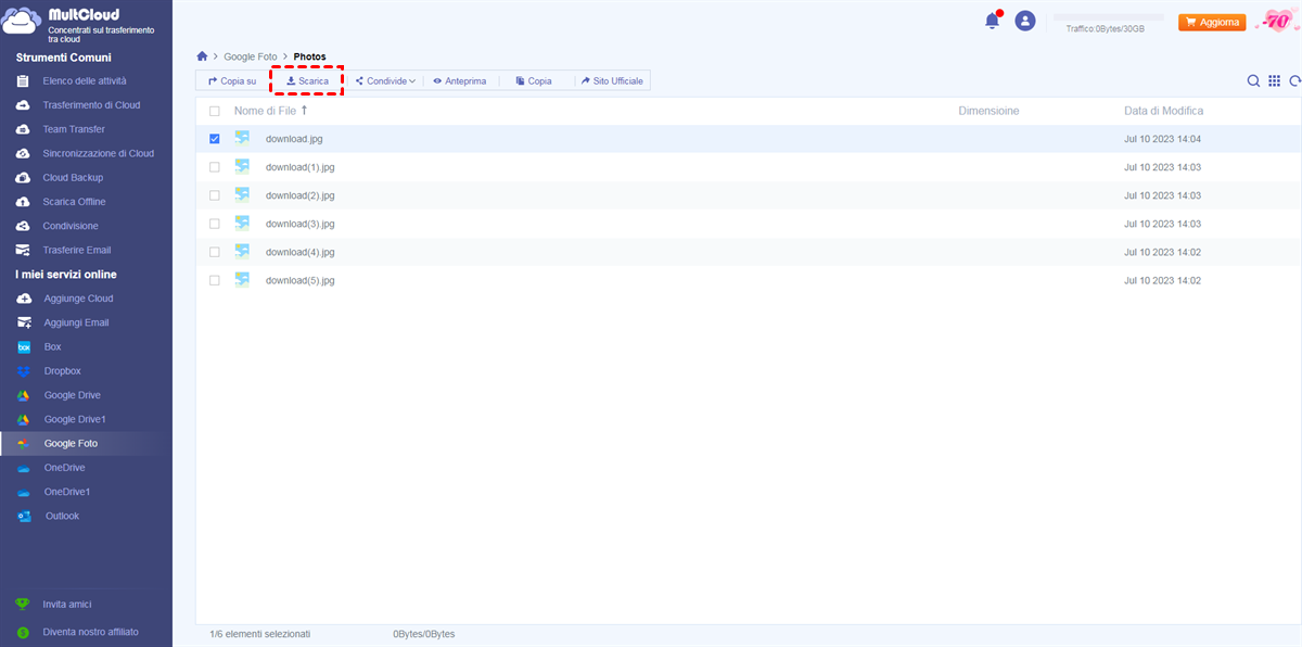 Scarica la Foto da Google Photos al Computer Scarica la Foto da Google Photos al Computer