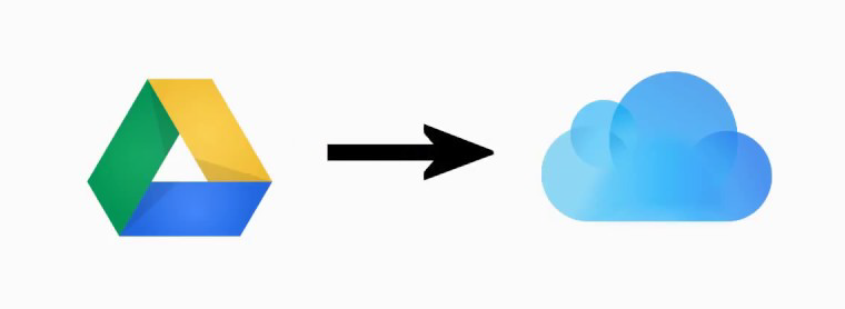 GoogleドライブをiCloudにバックアップ
