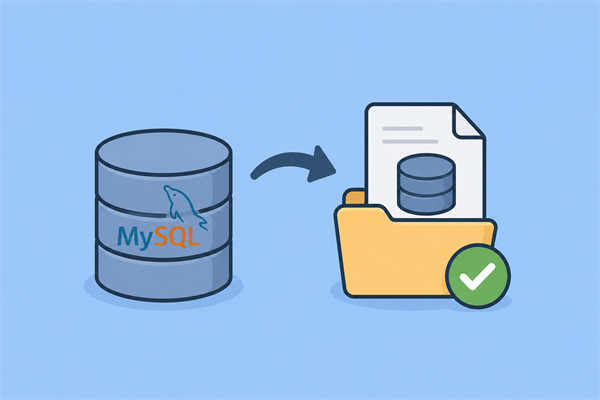 MySQLデータベースのバックアップ