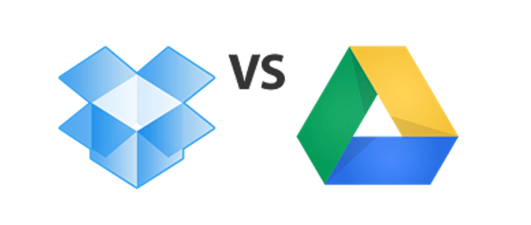 Dropbox  VS Google Drive
