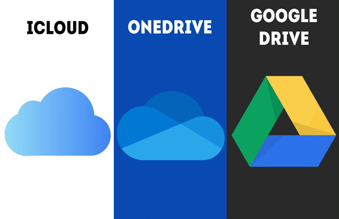 iCloud vs OneDrive vs Google Drive