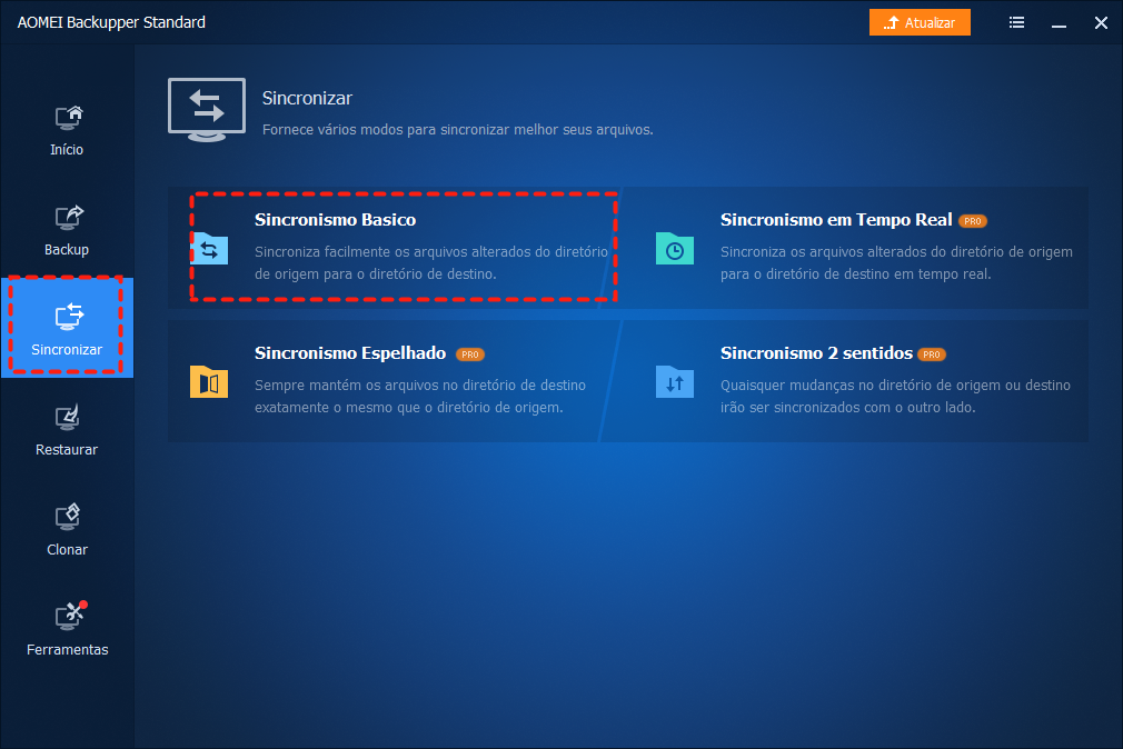 Sincronização Básica