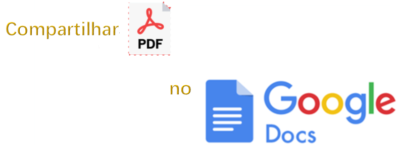 Compartilhar PDF no Google Docs