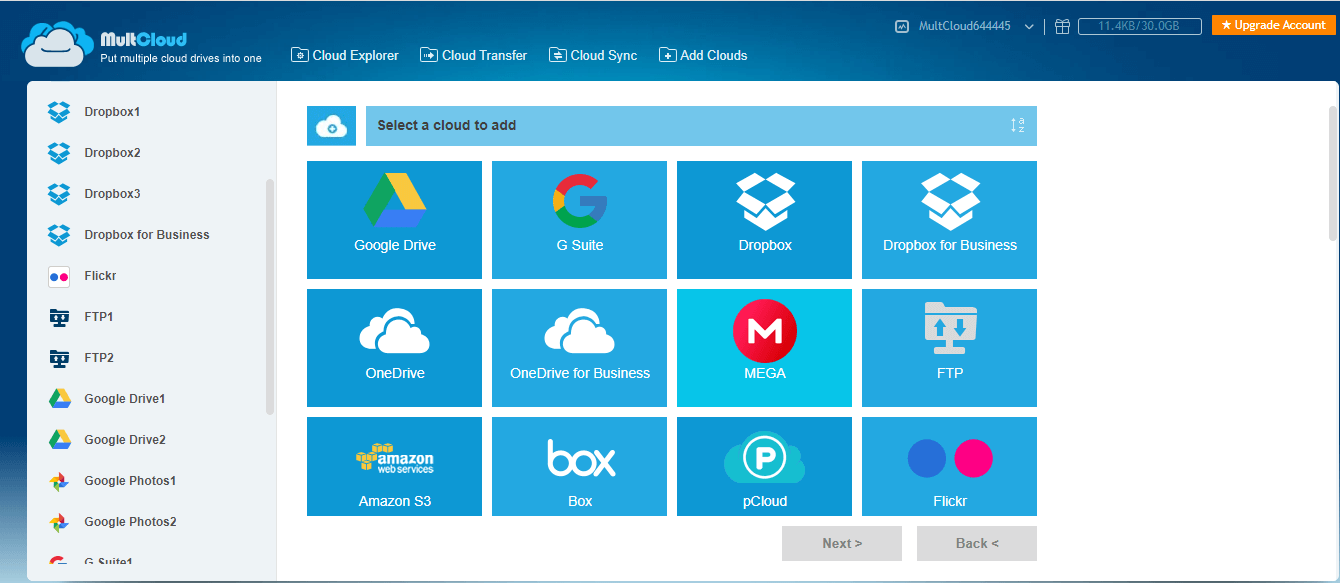 Manage Multiple Cloud Drives in One Place