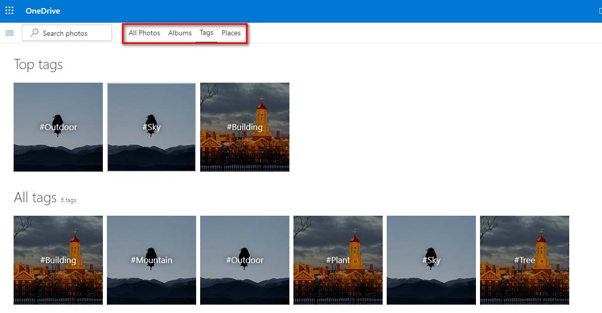 OneDrive Image Management