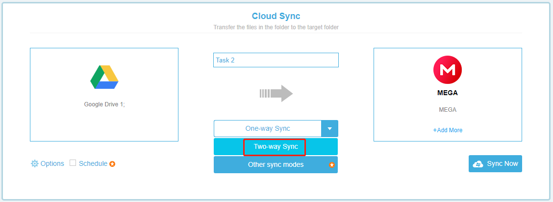 Two Way Sync